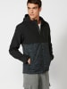 KOROSHI Kapuzenjacke in schwarz