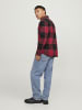 Jack & Jones Overshirt in True Red