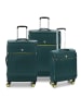 Roncato Crosslite 4-Rollen Kofferset 3tlg. in smaragd
