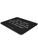 Mr. & Mrs. Panda Mousepad Spruch Neue Sportart versuchen mit Spruch in Schwarz