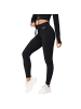 YEAZ RUNWAY leggings in schwarz