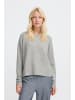 b. young Strickpullover BYMONNA Baggy fit in Mid Grey Melange