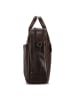 Jost Glasgow Aktentasche Leder 40 cm Laptopfach brown
