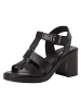 Tamaris Sandalette in BLACK LEATHER