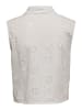 ONLY ALITHEA SL SHORT EMB SHIRT WVN in Bright White
