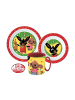 Bing Happy Bunny Essgeschirr, Mikrokunststoff Set mit