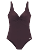 LASCANA Badeanzug in aubergine