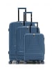 OBAGO 3 tlg. Kofferset GALINA in Blau (95L/64L/37L)