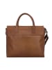 Greenburry Fiorentina Aktentasche Leder 34 cm Laptopfach tan