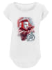F4NT4STIC Long Cut T-Shirt Marvel Avengers Endgame Hawkeye Brushed in weiß