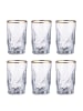Butlers Butlers Shotglas UPSCALE 6er-Set in Durchsichtig