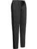 Erwin Müller Interlock-Jersey Freizeithose, lang in anthrazit meliert-schwarz