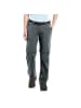 Maier Sports Zip-Hose Nata in Dunkelgrau