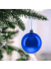 relaxdays 100-tlg. Weihnachtskugeln Set in Blau