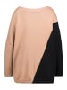 Ulla Popken Pullover in cognac-sand