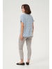 Kaffe Kurzarm-Bluse KAano Regular fit in Blue/Moonstruck Print