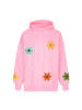 IZIA Women Hoodie in Pink