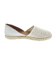 Verbenas Carmen Lato/Serraje Slipper Beige