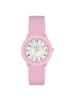s.Oliver Armbanduhr mit Glitzerdetails in rosa