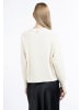 DreiMaster Damen Strickjacke Mit Knöpfen in Elfenbein