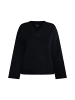 DreiMaster Damen Strickpullover in Schwarz