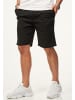 SOULSTAR Chinoshorts - mit Gummibund & Tunnelzug - Kurze Hose für Herren in Black