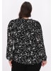 faina Women Plus Size Blouse in Black