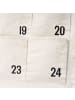 Butlers Adventskalender SANTA IS COMING in Beige / Gold