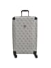 Guess Berta 28 IN - 4-Rollen-Trolley 77 cm erw. (dark taupe logo) in dark taupe logo