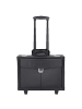 Alassio 2-Rollen Pilotentrolley 40 cm Laptopfach in schwarz