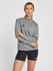 Hummel Halbreißverschluss Sweatshirt Hmlcore Damen in GREY MELANGE