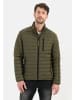 Camel Active Steppjacke ohne Daune aus recyceltem Polyester in Oliv