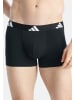 Adidas Sportswear Retro Short / Pant Active Flex Cotton in Weiß / schwarz / grau