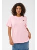 KAFFE curve T-Shirt kurzarm KCannia Loose fit in Ballerina
