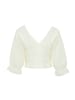 ebeeza Damen Sweater in WOLLWEISS