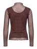 Zero  Langarm-Shirt mit Muster in Beige/Brown