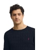 Polo Club Pullover RIGBY GO CABLE U COTTON VO in Navy Blau