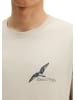 Marc O'Polo T-Shirt regular in Grey Silk