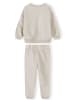 Minoti 2-tlg Langarmshirt & Hose NOSFLEECE102 in koralle