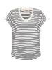 Mos Mosh T-Shirt MMKala in ecru marine