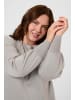 KAFFE curve Strickpullover KCregitta Loose fit in Grey silver metallic
