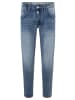 Timezone Regular Jeans Hose 5-Pocket Denim Pants Reißverschluss in Blau-2