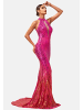 Moda Minx Abendkleid Kara Long Dress in red