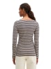 Marc O'Polo Gestreiftes Longsleeve regular in Light Beige
