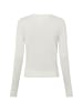 Marie Lund Strickjacke in weiß - 0001
