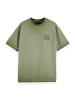 Scotch & Soda Rundhals T-Shirt für Herren in Grün