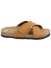 BIOSOFT Sandalen Crossband in Camel