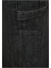 Urban Classics Jeans-Shorts in schwarz
