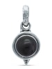 mantraroma 925er Silber - Ketten (L) 11 x (B) 24 mm mit Onyx