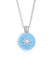 Elli Halskette 925 Sterling Silber Sonne in Silber